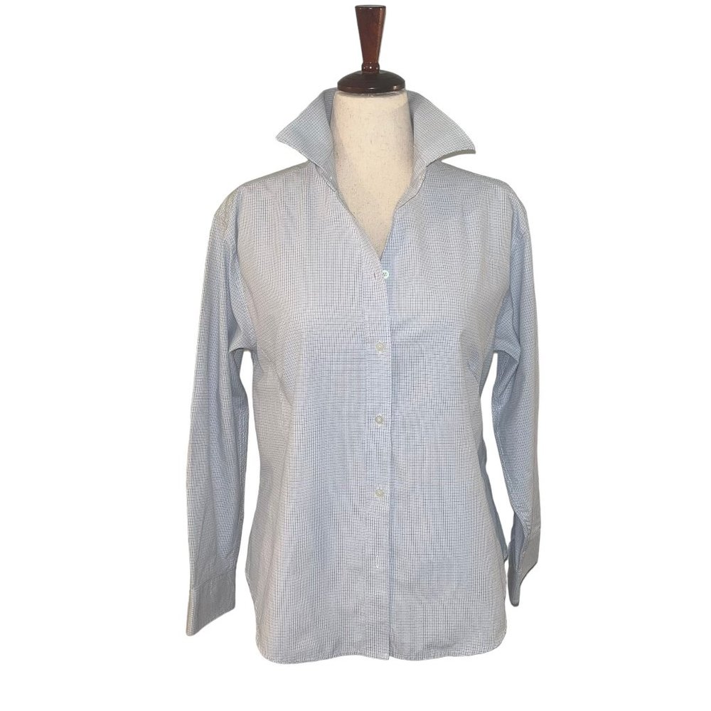 Threads Signature Collection for Her/ White, Blakc, Blue Shirt / Size L